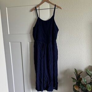 A New Day Navy Midi Dress